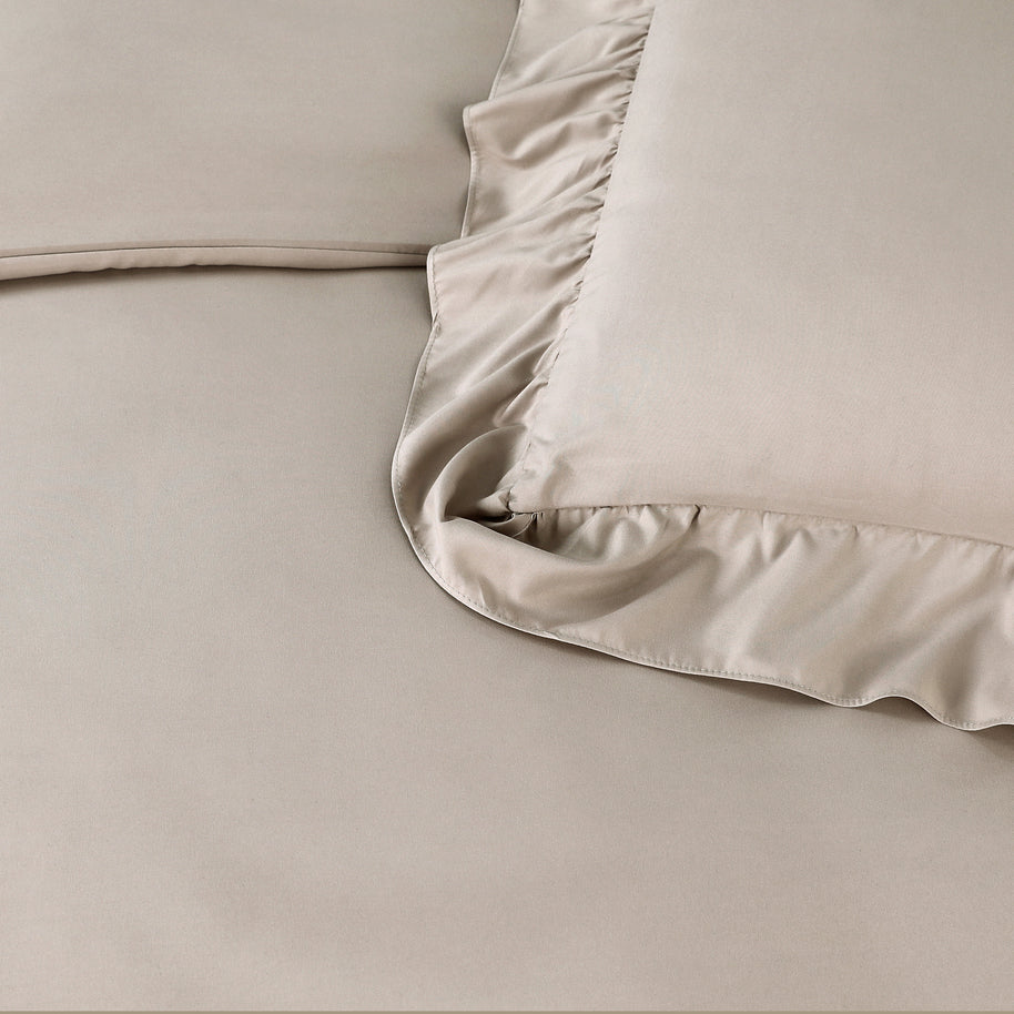 Ruffles taupe 140 x 200/220