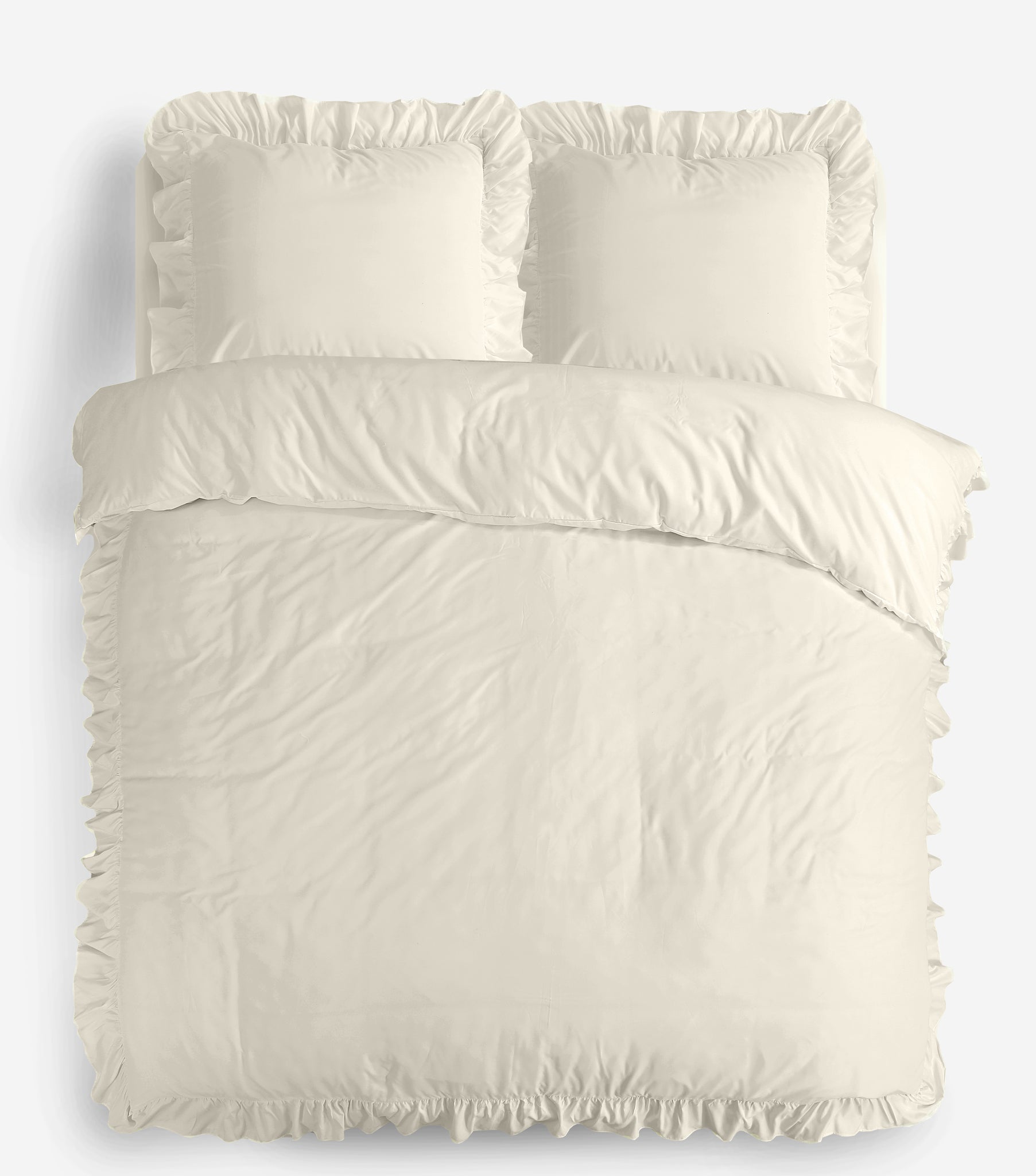 Ruffles Crème 140 x 200/220