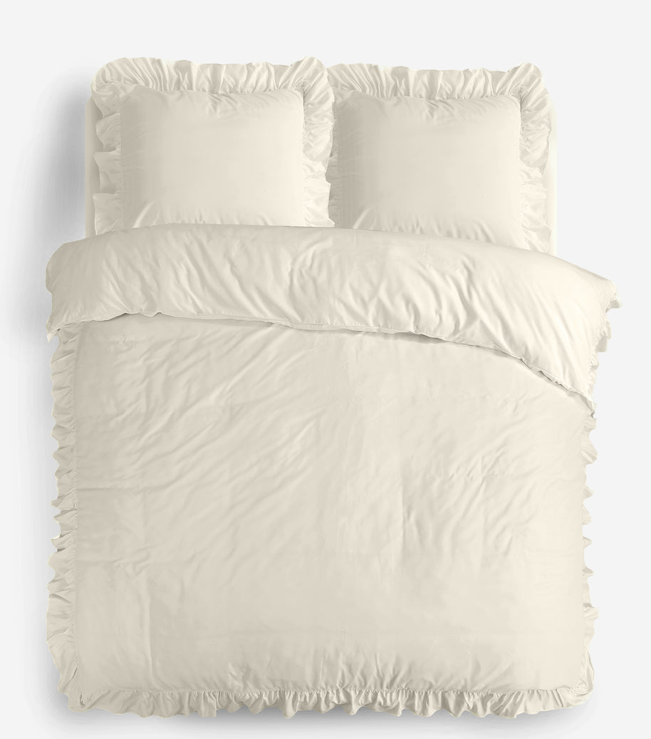 Ruffles Crème 140 x 200/220