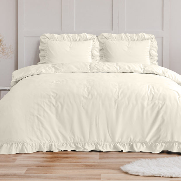 Ruffles Crème 140 x 200/220