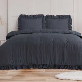 Ruffles Antraciet 140 x 200/220