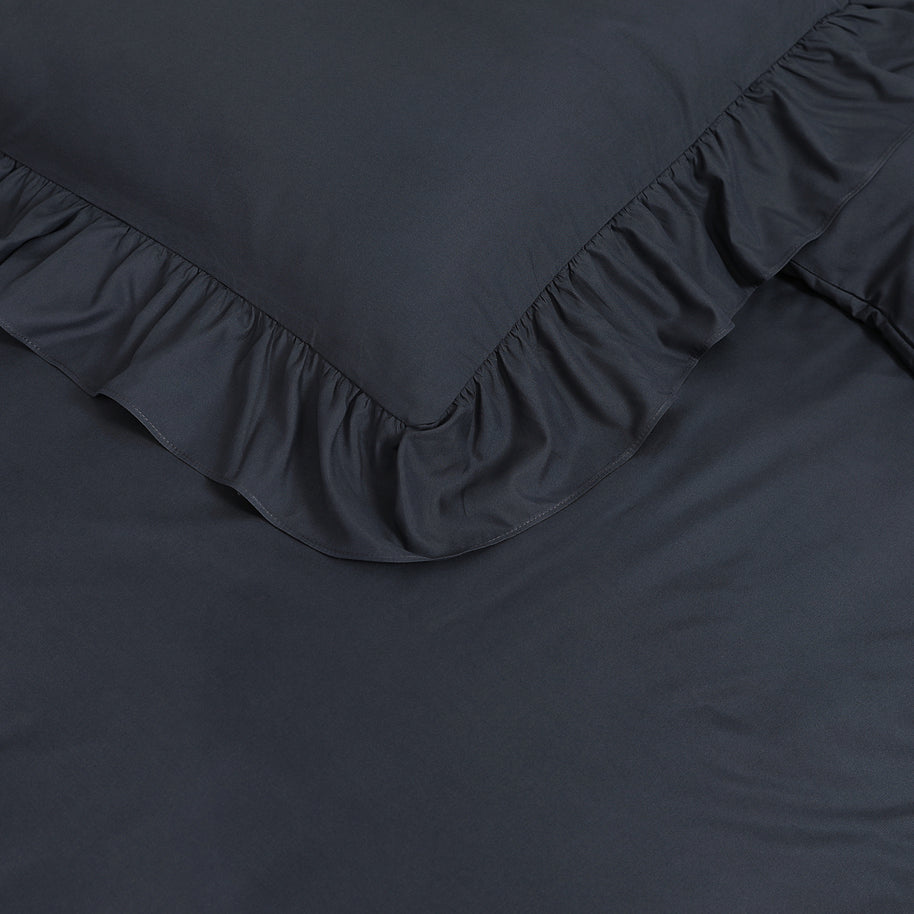 Ruffles Antraciet 140 x 200/220
