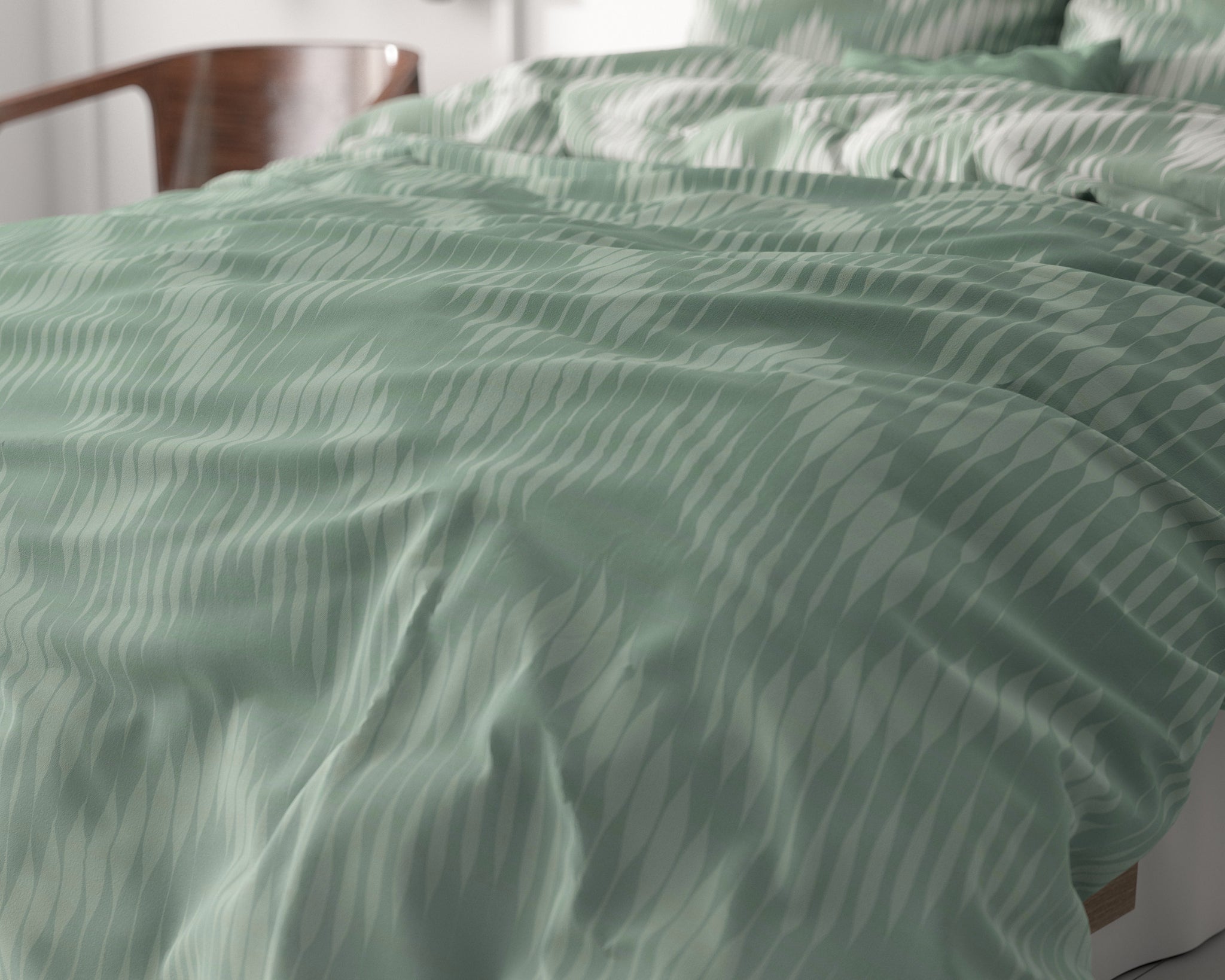 Wavey Shades Groen 200 x 200/220