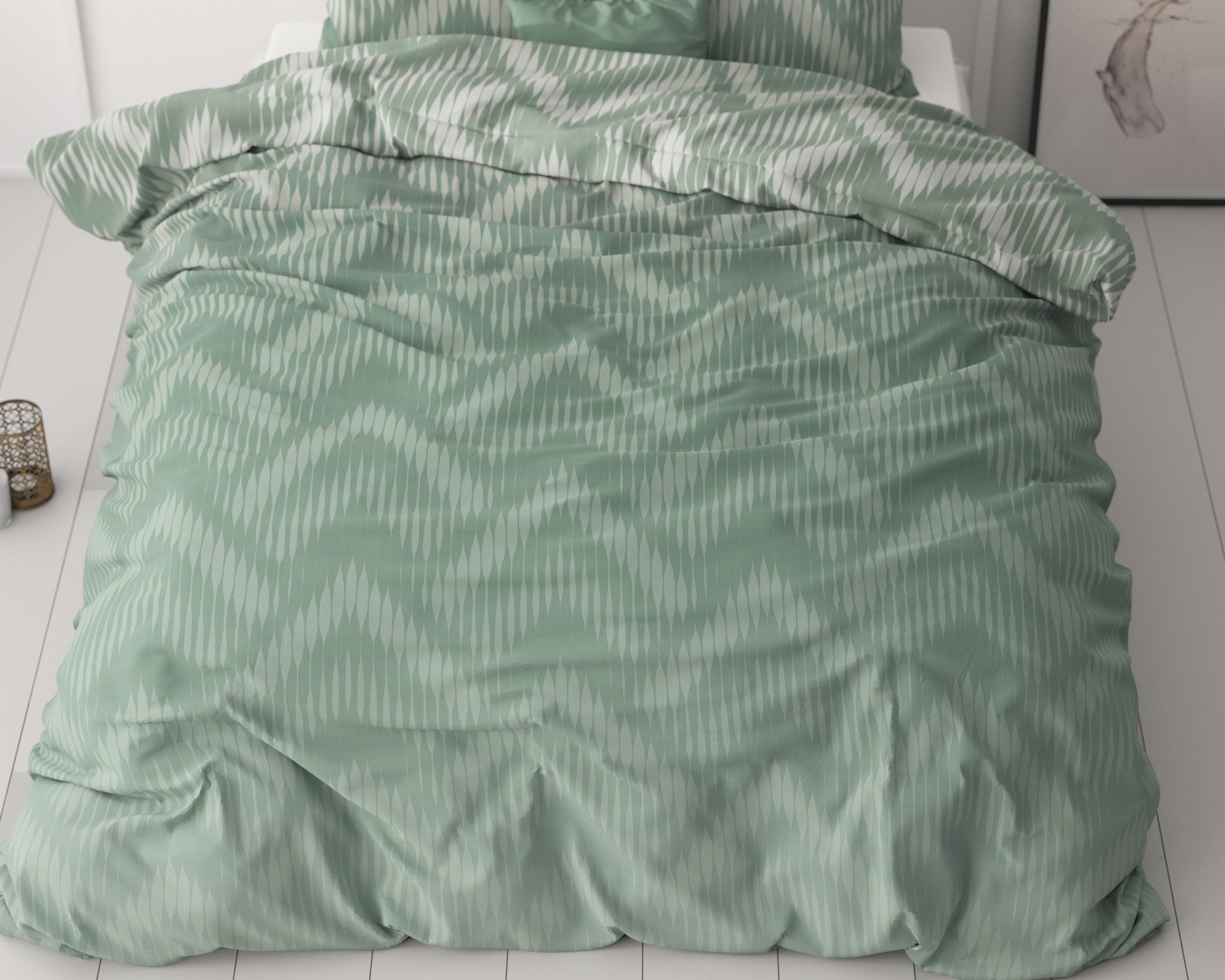 Wavey Shades Groen 240 x 200/220