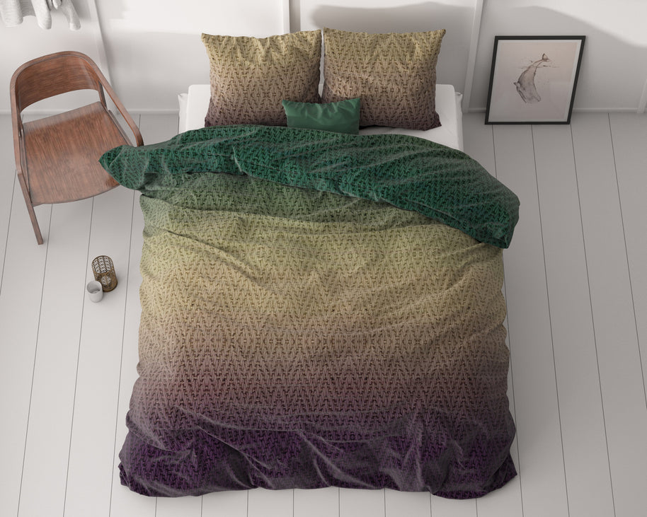 Warm Knits bruin 140 x 200/220