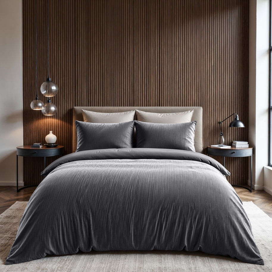 Fluweel Cartier Antraciet 140 x 220