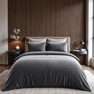 Fluweel Cartier Antraciet 140 x 220