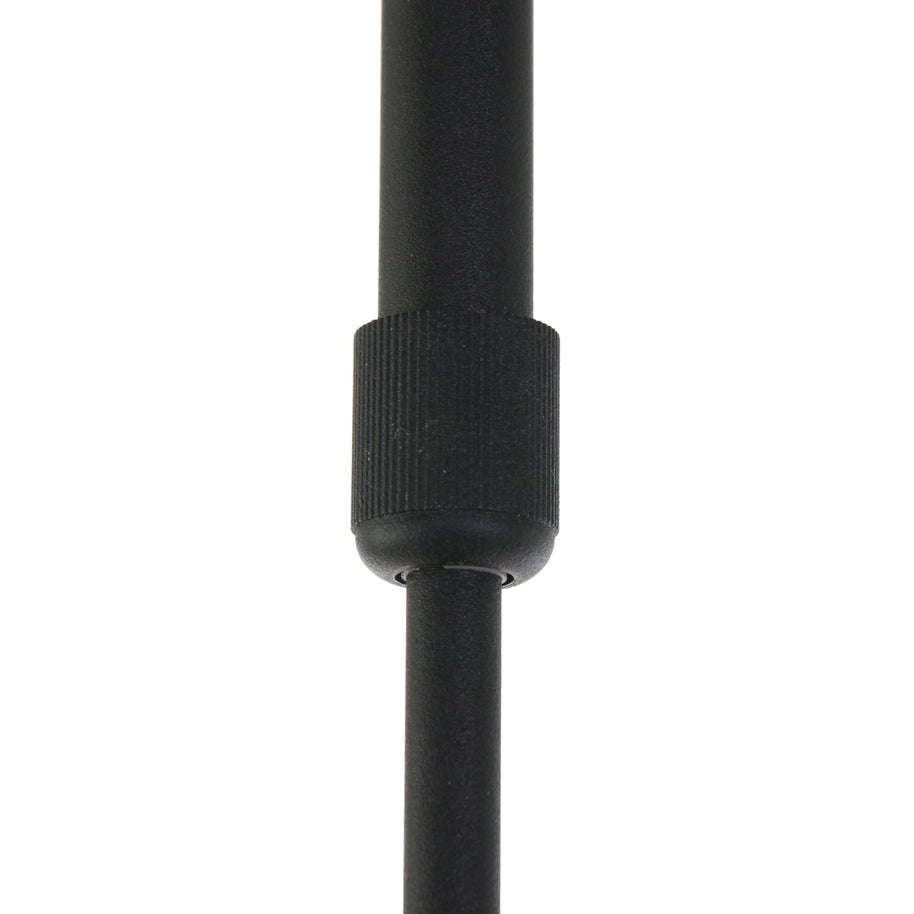 Zwarte hanglamp Buckley 1705ZW met 4 x E27-fitting