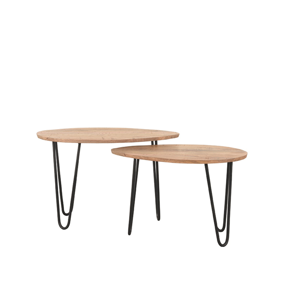 LABEL51 Salontafel Frisk - Ruw - Mangohout