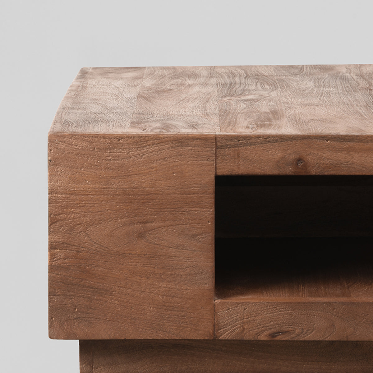 LABEL51 Salontafel Vierkant - Espresso - Mangohout