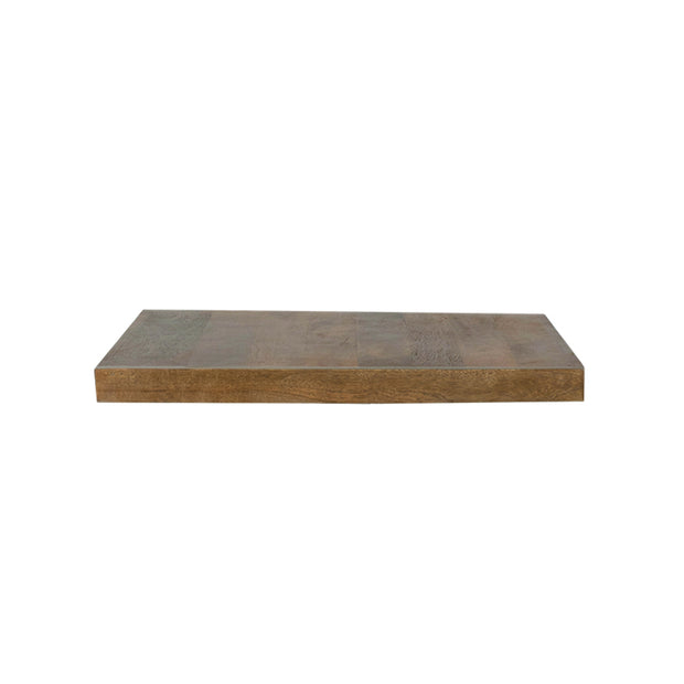 LABEL51 Eetkamertafel Tafelblad Straight Edge - Nature - Mangohout - 70 cm Straight
