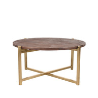 LABEL51 Salontafel Dox - Espresso - Mangohout