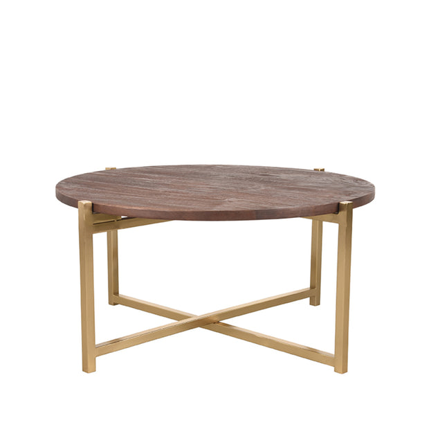 LABEL51 Salontafel Dox - Espresso - Mangohout