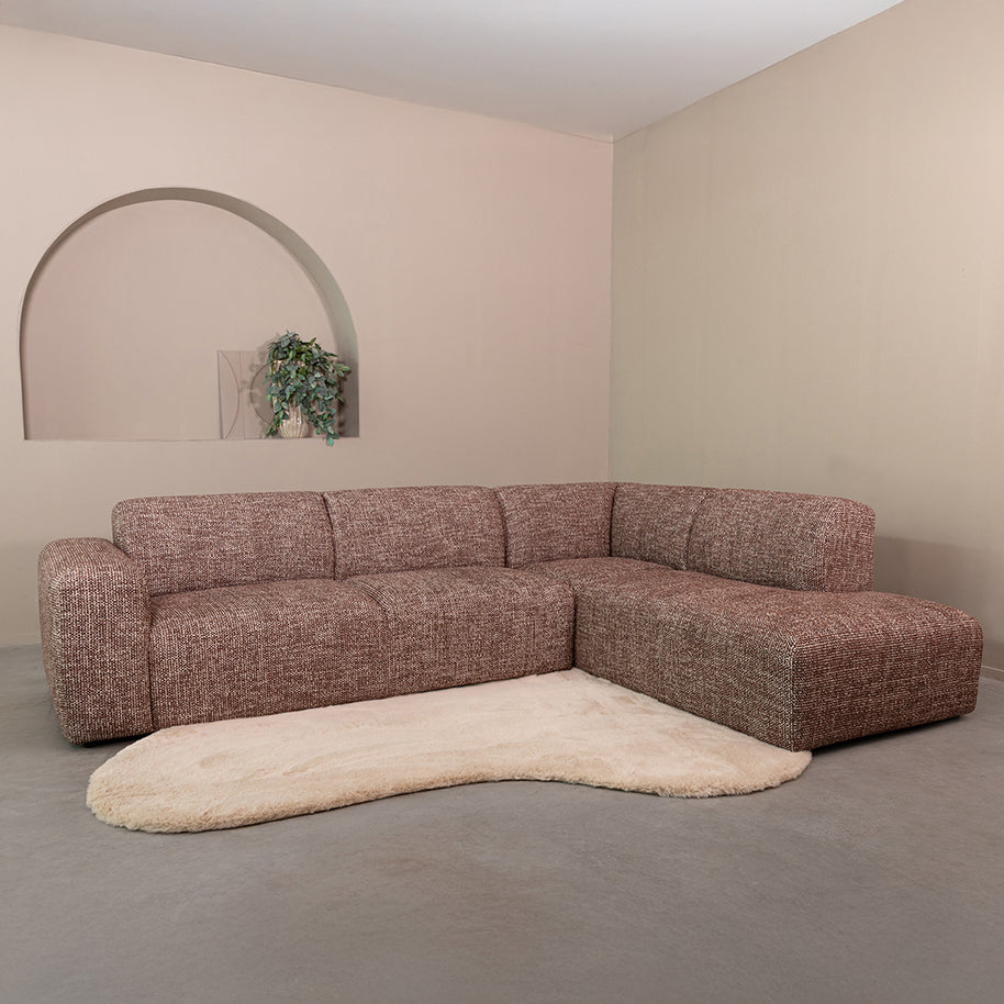 Hoekbank Verona rechts 291 x 222 x 78 cm