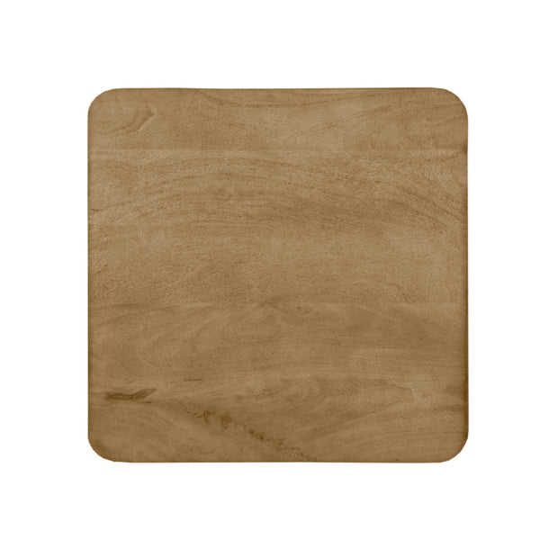 LABEL51 Eetkamertafel Tafelblad Sloppy Edge - Naturel - Mangohout - 70 cm Sloppy