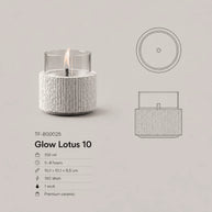 vtwonen tafelhaard Glow Lotus 10