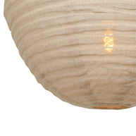 Hanglamp Bangalore 2136B - bamboe-linnenkap, sfeervolle eyecatcher