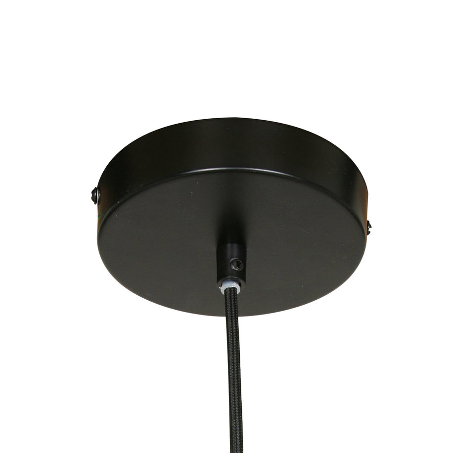 Hanglamp Bangalore 2136B - bamboe-linnenkap, sfeervolle eyecatcher