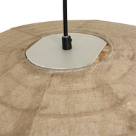 Hanglamp Bangalore 2136B - bamboe-linnenkap, sfeervolle eyecatcher