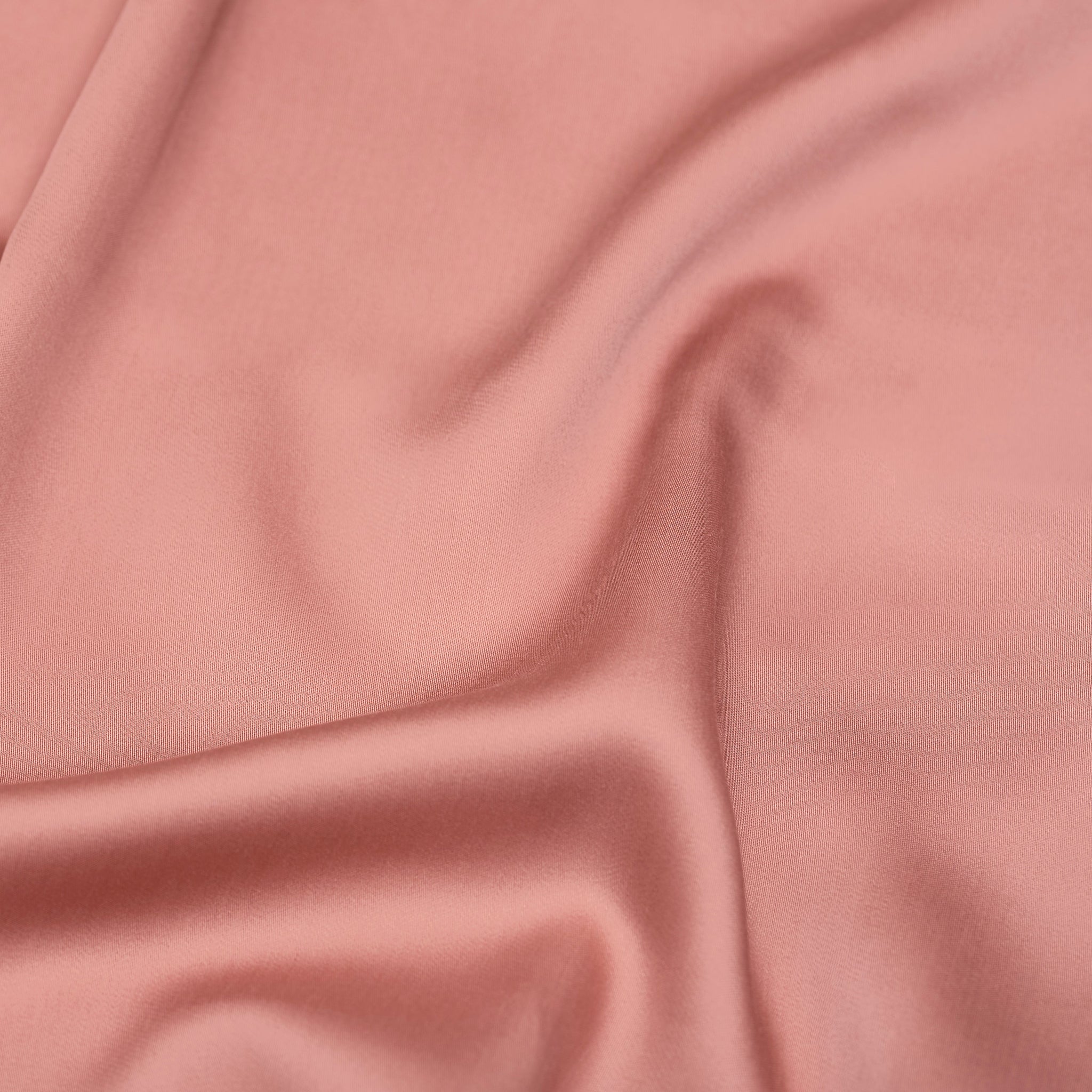 Coco & Cici - Tencel-satijn kussensloop 50 x 60 cm - kussenhoes - Lyocell - extra zacht & 100% natuurlijk - terra roze