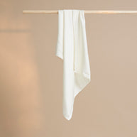 Coco & Cici - TENCEL - Satijnen kussensloop gebroken wit - 1 kussensloop 50x75 cm