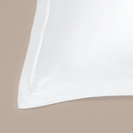 Coco & Cici - TENCEL - Satijn kussensloop wit - 1 kussensloop 50x90
