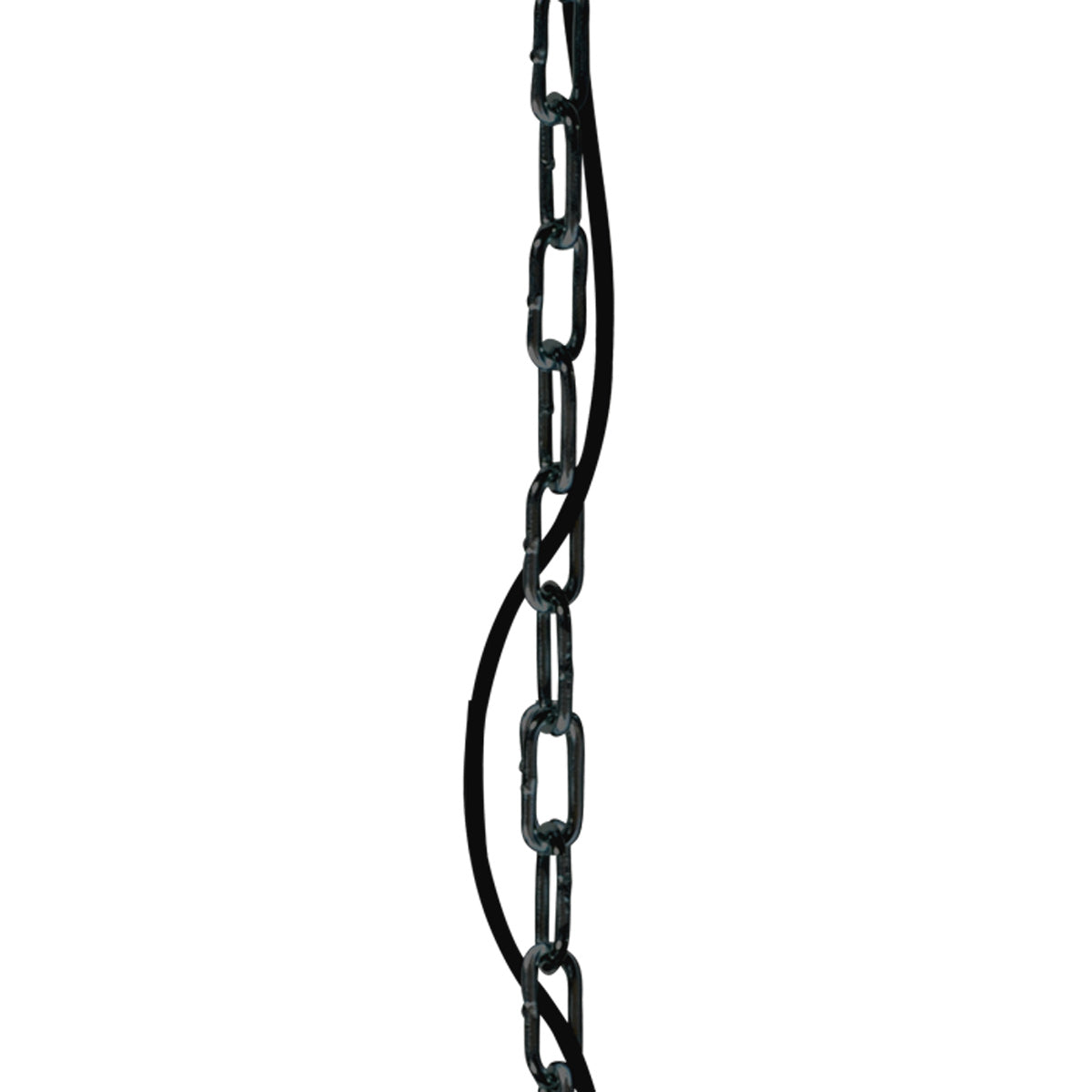 Hanglamp Semicirkel 2555ZW zwarte bol met gouden binnenkant