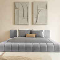 Designbed Adore Classic 160 x 200 cm Grijs - Zonder matras