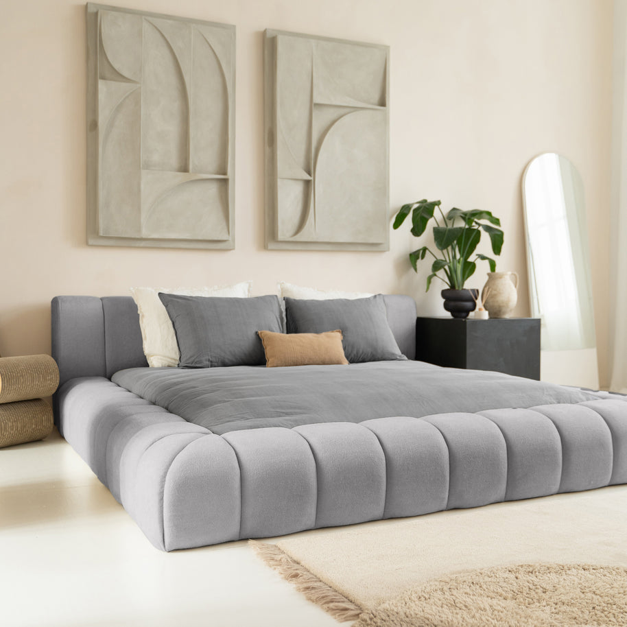 Designbed Adore Classic 160x200 Grijs - Inclusief Matras