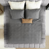 Designbed Adore Classic 160x200 Grijs - Inclusief Matras