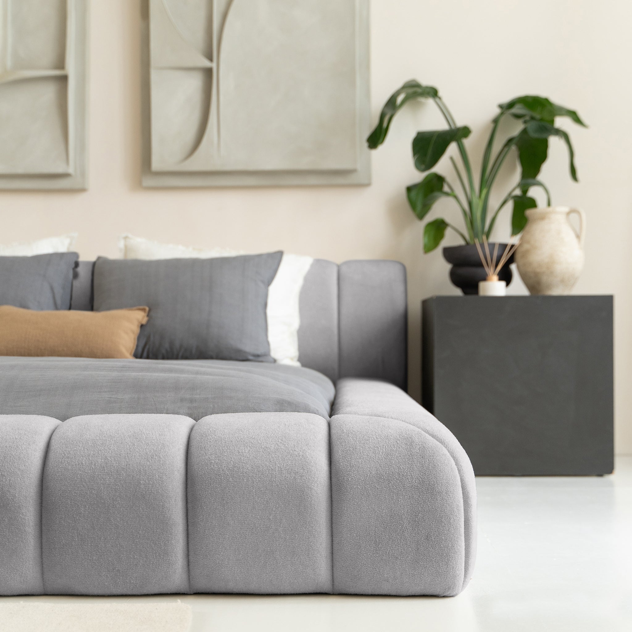 Designbed Adore Classic 180x200 Grijs - Inclusief Matras