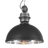 Zwarte chromen hanglamp Gaeve 2661ZW Ø50 cm E27-fitting