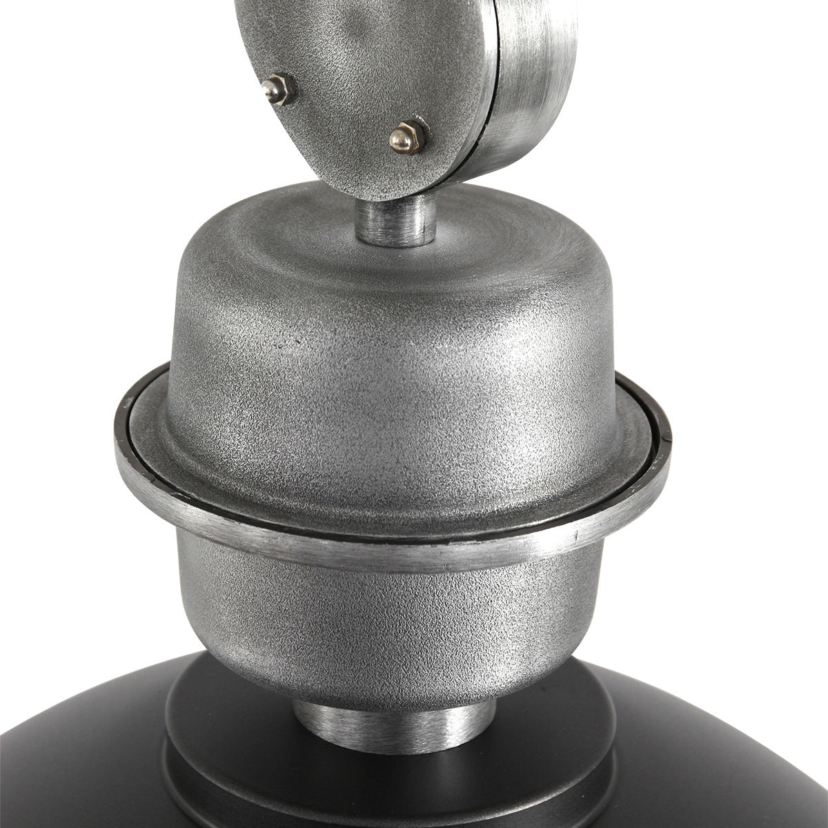Zwarte chromen hanglamp Gaeve 2661ZW Ø50 cm E27-fitting