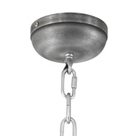 Zwarte chromen hanglamp Gaeve 2661ZW Ø50 cm E27-fitting