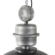 Zwarte chromen hanglamp Gaeve 2661ZW Ø50 cm E27-fitting