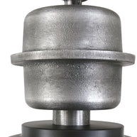 Zwarte chromen hanglamp Gaeve 2661ZW Ø50 cm E27-fitting