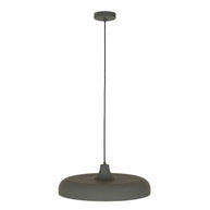 Hanglamp Krisip 2677GR grijs met E27-fitting en strijkijzersnoer