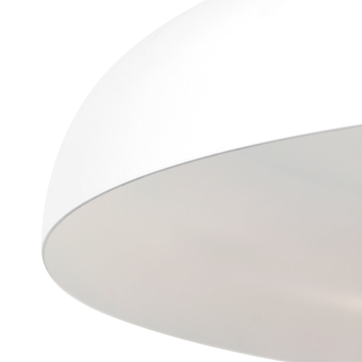 Hanglamp Krisip 2677W Wit met E27 fitting en stoffen snoer