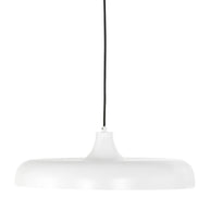 Hanglamp Krisip 2677W Wit met E27 fitting en stoffen snoer