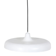 Hanglamp Krisip 2677W Wit met E27 fitting en stoffen snoer