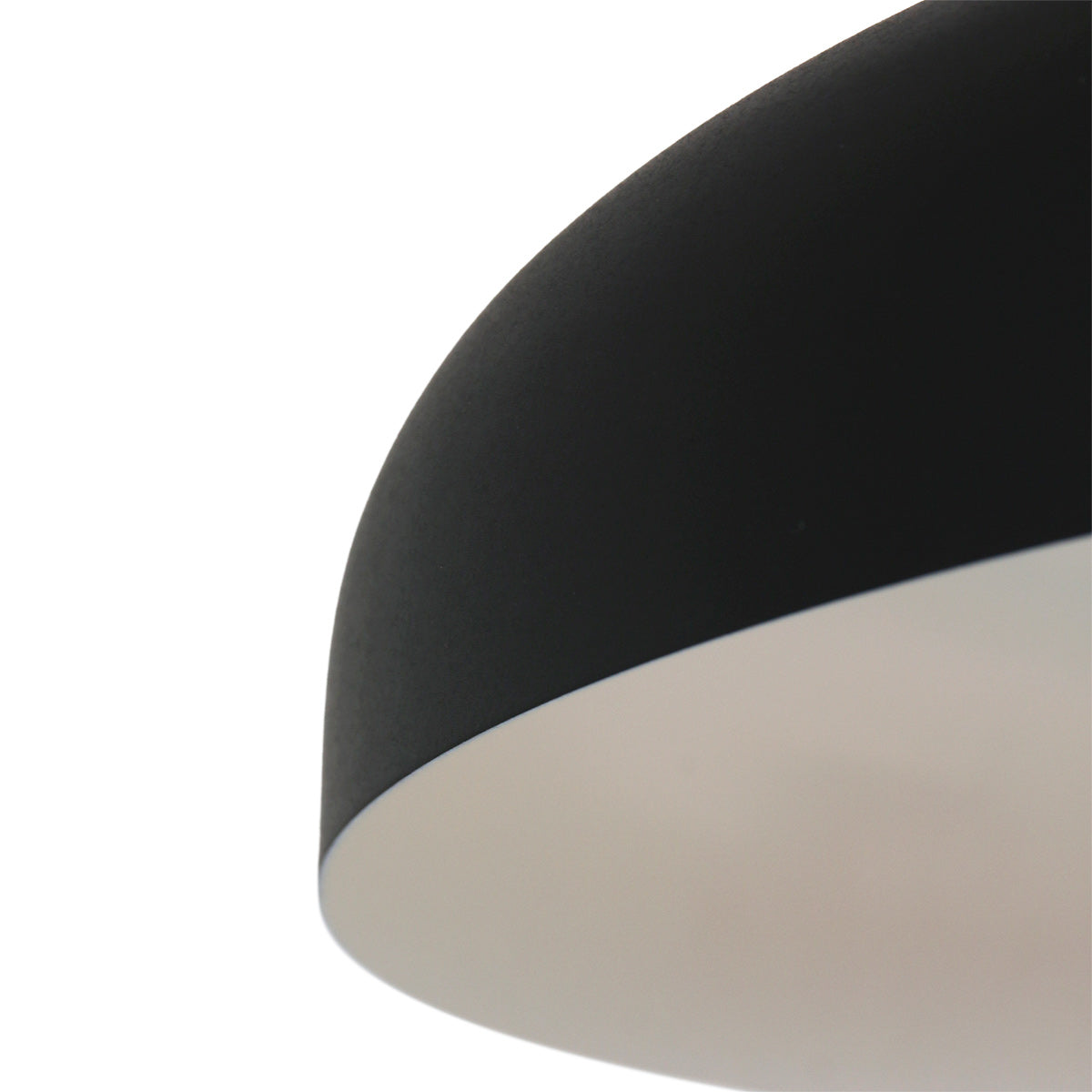 Hanglamp Krisip 2677ZW zwart met E27-fitting en stoffen snoer