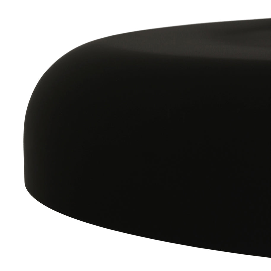 Hanglamp Krisip 2677ZW zwart met E27-fitting en stoffen snoer