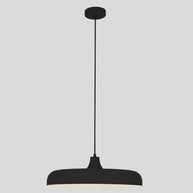 Hanglamp Krisip 2677ZW zwart met E27-fitting en stoffen snoer