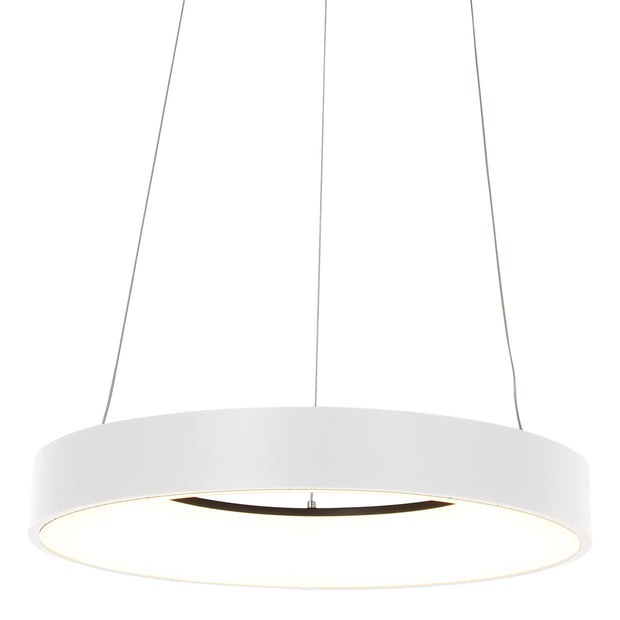 Hanglamp Ringlede 2695W wit rond 48 cm