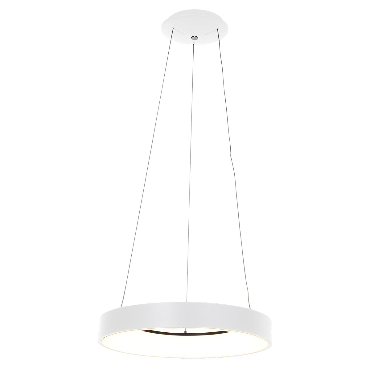 Hanglamp Ringlede 2695W wit rond 48 cm