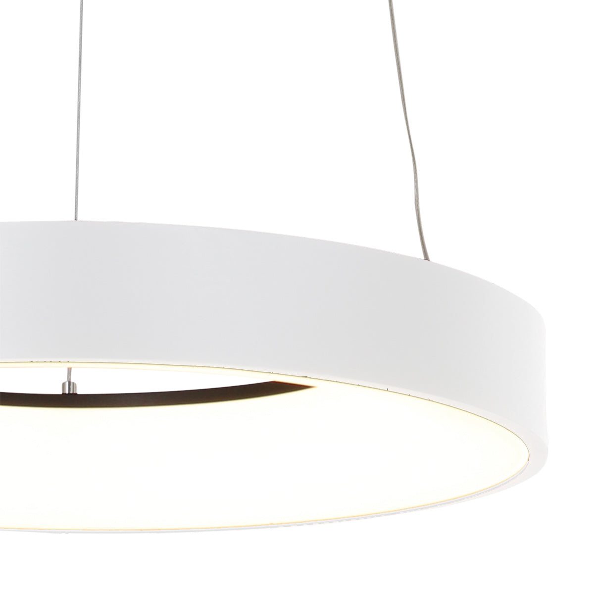 Hanglamp Ringlede 2695W wit rond 48 cm