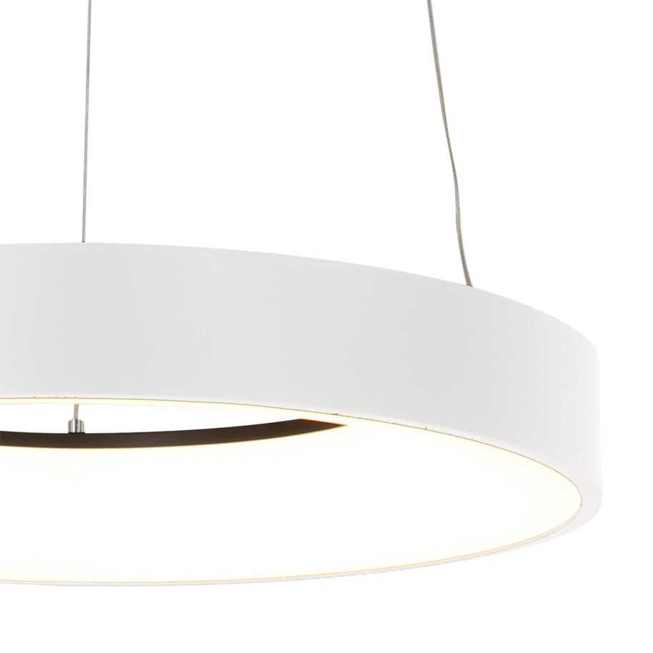 Hanglamp Ringlede 2695W wit rond 48 cm