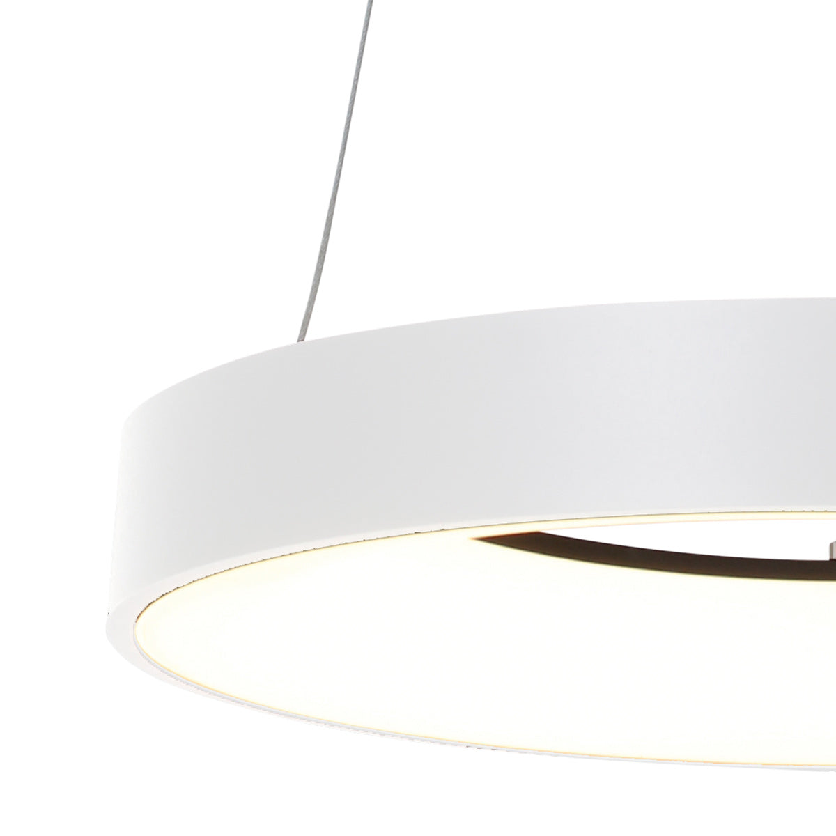 Hanglamp Ringlede 2695W wit rond 48 cm