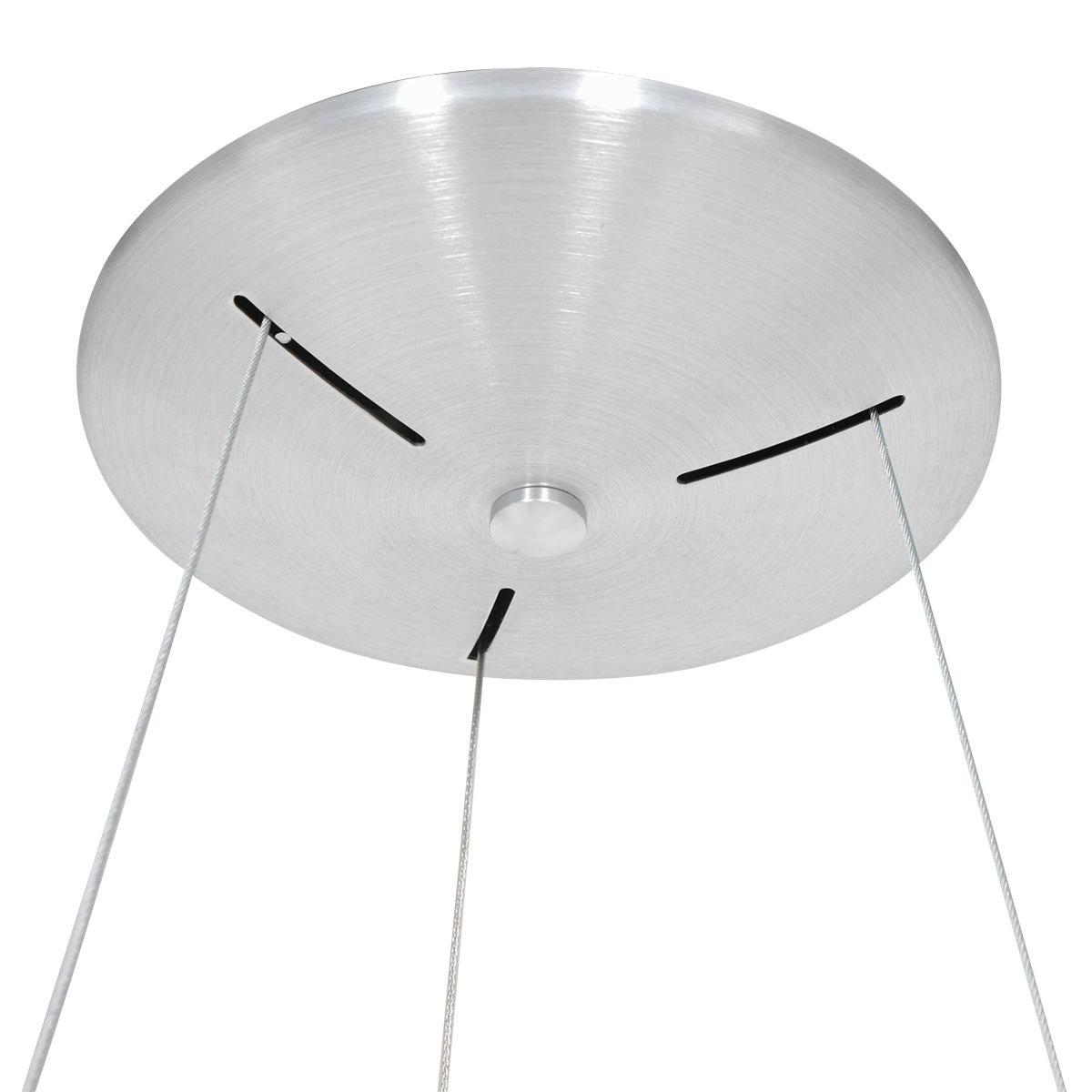 Hanglamp Ringlede 2695ZI Zilver rond 48cm