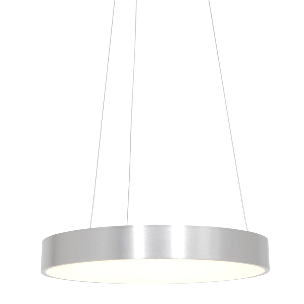 Hanglamp Ringlede 2695ZI Zilver rond 48cm